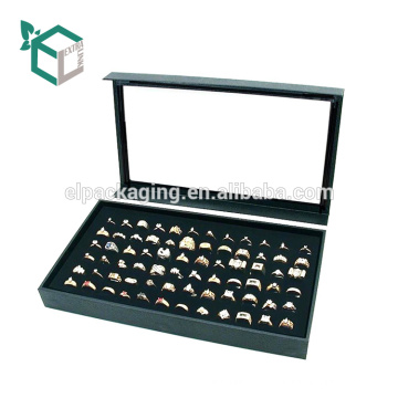 Flock Jewellery Wholesale Ring Boxes con inserto